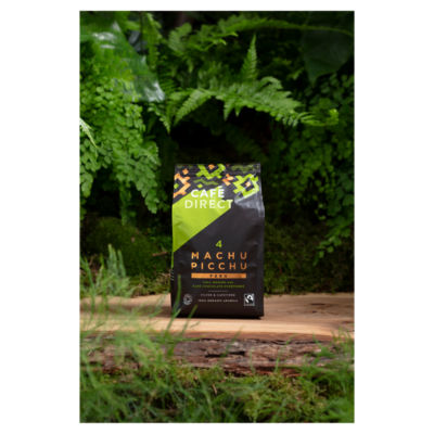 Cafédirect organic Machu Picchu ground coffee 200g, UK version