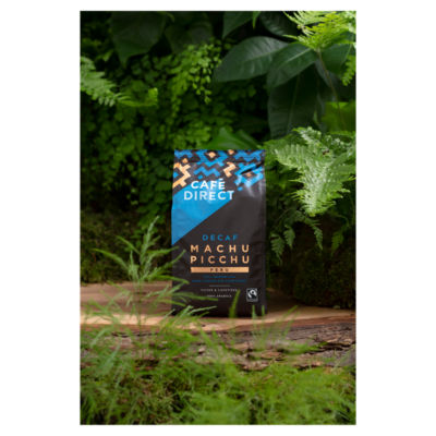 Cafedirect decaf Machu Picchu ground coffee 200g (British brand)