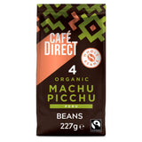 Cafedirect organic coffee beans Machu Picchu Peru 200g, imported from the UK