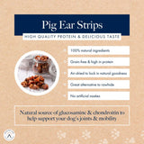 Hollings Choice Cuts Pig Ear Strips 150g, UK version