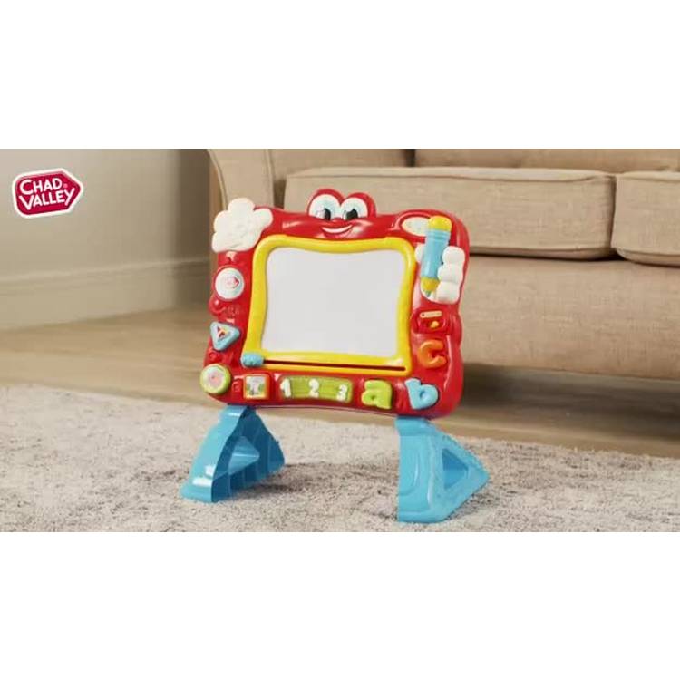 Chad Valley PlaySmart interactive magnetic easel - British product