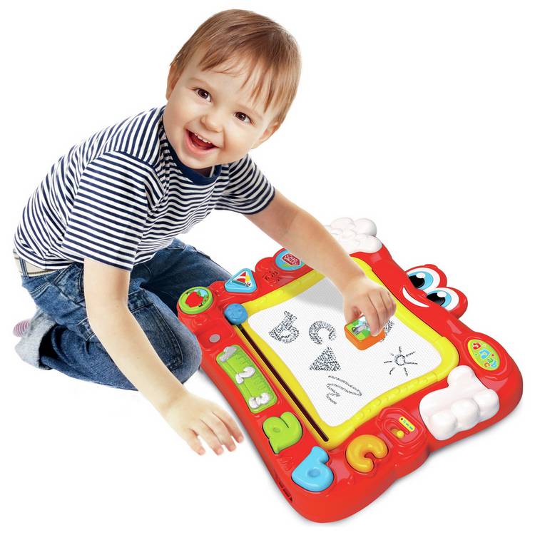 Chad Valley PlaySmart interactive magnetic easel - British product