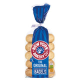 New York Bakery Co original bagels 425g, imported from the UK