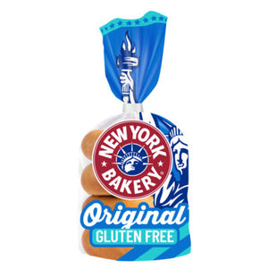 New York Bakery Co Original Gluten Free Bagels 4 Pack