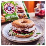New York Bakery wholemeal rye bagel thins 4-pack - British product