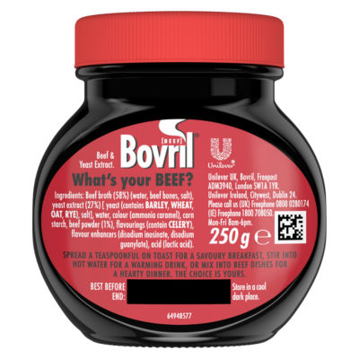 Bovril Beef & Yeast Extract Paste 250 g - British product