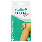 Safe + Sound Health antiseptic wipes 10 pack (British brand)