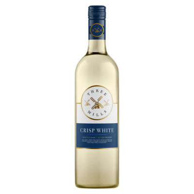 Three Mills Crisp White wine 75cl (British brand)