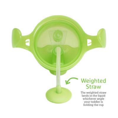 Munchkin Tip & Sip Weighted Straw Cup 7oz, imported from the UK