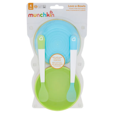 Munchkin baby bowl 4m+, imported from the UK for meals