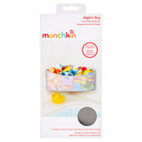 Munchkin High'n Dry Corner Bath Organiser, imported from the UK