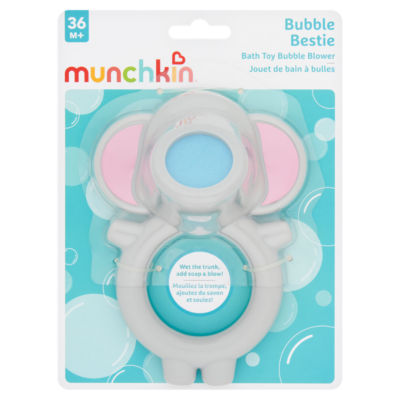 Munchkin Bubble Bestie bath toy bubble blower, imported from the UK
