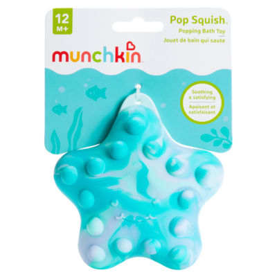 Munchkin Pop Squish Popping Bath Toy 12M+, imported from the UK