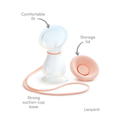 Munchkin silicone breast pump 118ml - British product