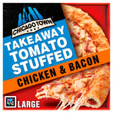Chicago Town Tomato Stuffed Crust Takeaway Chicken Bacon Melt Pizza