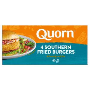 Quorn 4 Southern Fried Burgers Meat Free Burgers 252g
