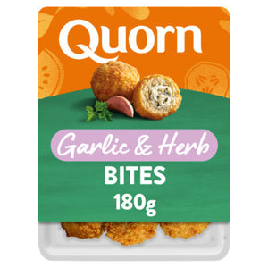 Quorn Garlic & Herb Bites Savoury Snack 180g