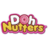 Doh Nutters Game with elephant masks and doughnuts (British brand)