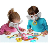 Doh Nutters Game with elephant masks and doughnuts (British brand)