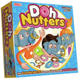 Doh Nutters Game with elephant masks and doughnuts (British brand)
