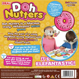 Doh Nutters Game with elephant masks and doughnuts (British brand)