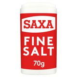 Saxa Fine Table Salt Cooking Seasoning 70g (British brand)