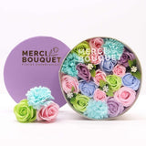 Merci Boutique soap bouquet Blue Dream Round (British brand)