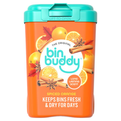Bin Buddy bin deodoriser Spiced Orange 450g - British product