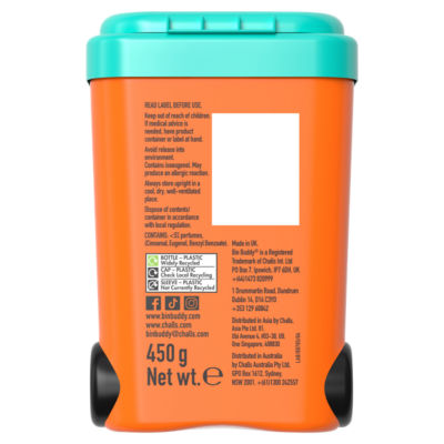 Bin Buddy bin deodoriser Spiced Orange 450g - British product
