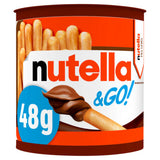 Nutella & Go hazelnut spread and breadsticks snack pot 48g (British brand)