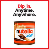 Nutella & Go hazelnut spread and breadsticks snack pot 48g (British brand)