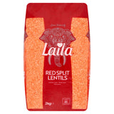 Laila red split lentils 2kg from UK (British brand)