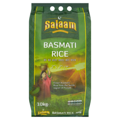 Salaam Basmati Rice 10kg (British brand)