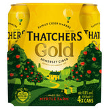ASDA Thatchers Gold Somerset Cider 4 x 440ml- Buy online at McGrocer