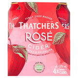 ASDA Thatchers Rosé Cider Sweet Sparkling 4 x 440ml Pack- Buy online at McGrocer