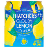 ASDA Thatchers Cloudy Lemon Cider 4 x 440ml- Buy online at McGrocer
