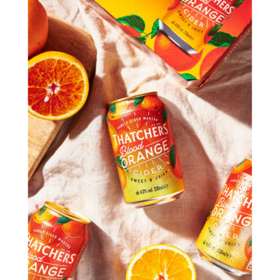 Thatchers blood orange cider 10 x 330ml (British brand)