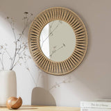 Argos Habitat Rope Round Wall Mirror - 50x50cm- Buy online at McGrocer