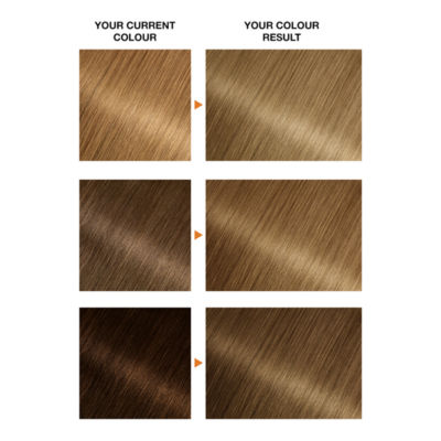 Garnier 7.3 Dark Golden Blonde hair dye kit, UK version