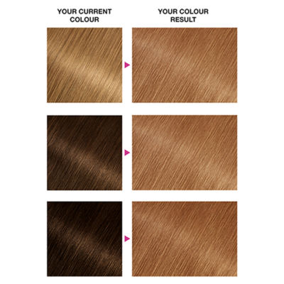 Garnier hair dye 7.3 Dark Golden Blonde, UK version