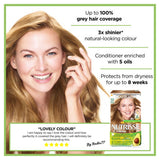 Garnier hair dye 7.3 Dark Golden Blonde, UK version