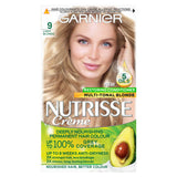 ASDA Garnier Nutrisse Ultra Crème Vegan Dye 9 Light Blonde Permanent Hair Dye- Buy online at McGrocer