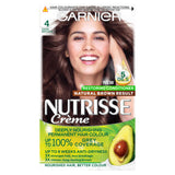ASDA Garnier Nutrisse Ultra Crème Hair Dye 4 Dark Brown Permanent- Buy online at McGrocer