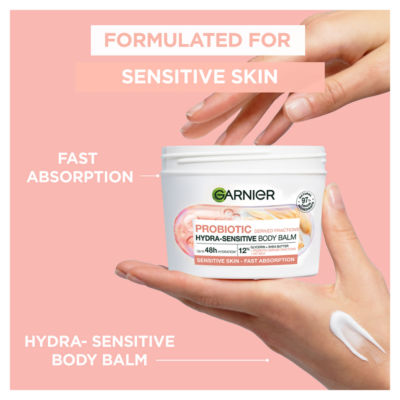 Garnier Probiotic Hydra-Sensitive Body Balm for sensitive skin 380ml, UK version
