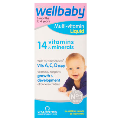 Vitabiotics WellKid Baby & Infant 6 Months to 4 Years