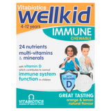Vitabiotics children's immune support chewable tablets orange and lemon flavour 30 tablets (British brand)