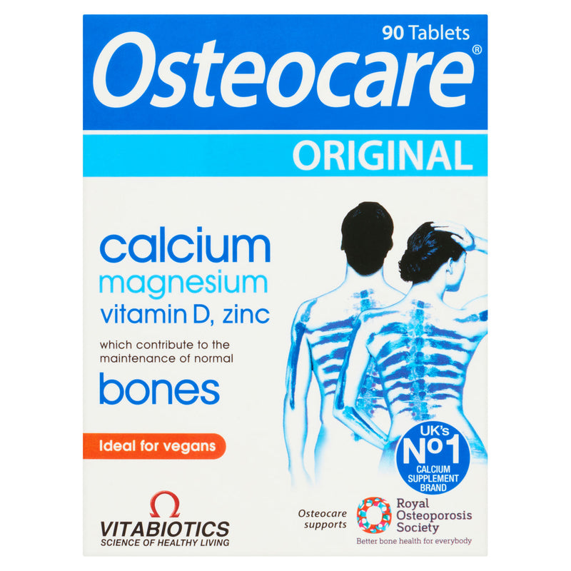 Vitabiotics Osteocare Original bone health supplement 90 tablets (British brand)