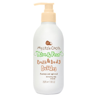 My Little Coco aloe pear bath bubbles 350ml, imported from the UK