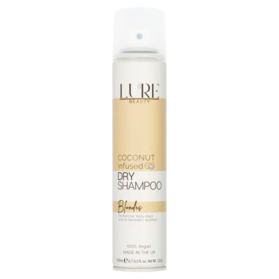 Lure Beauty dry shampoo for blondes 200ml, UK version