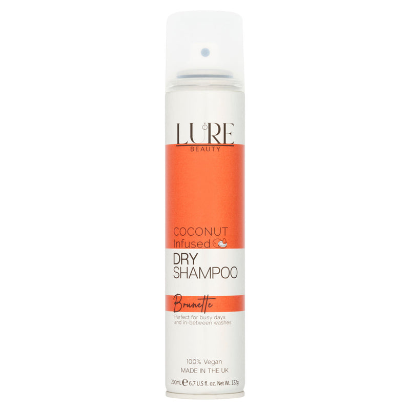 Lure Beauty dry shampoo brunette 200ml, UK version